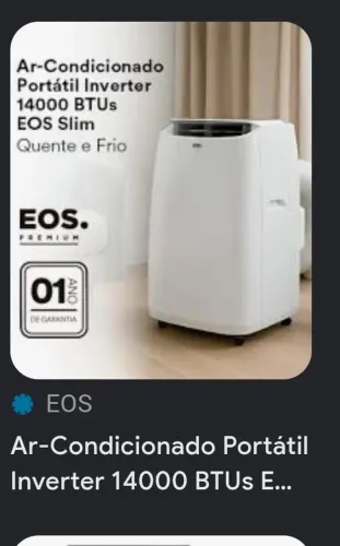 Ar-condicionado novo