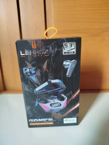 Fone de Ouvido Bluetooth Gamer Lehmox LEF-6M10 - Novo na Caixa