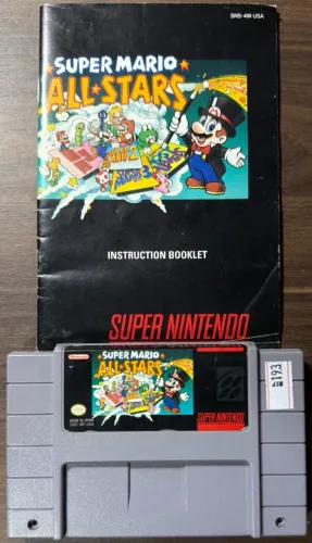 Super Mario All-Stars Original SNES Super Nintendo 193