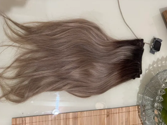 Me Hair humano loiro