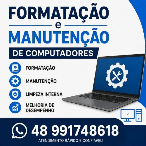 Formatação e Manutenção de Computadores