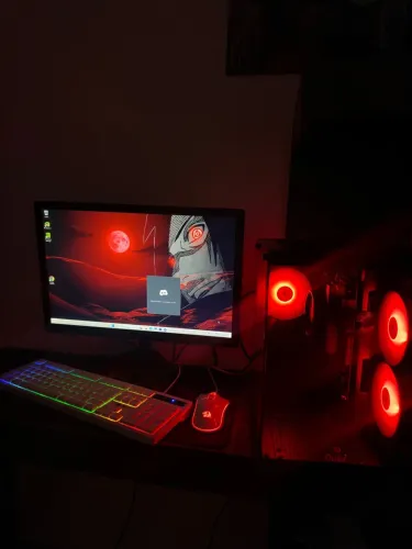 ? PC GAMER COMPLETO RYZEN 5 5600G + 16GB RAM + MONITOR 21,5? RGB - NATAL/RN ?