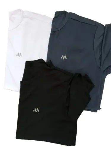lote camisas dry-fit para caminhadas, montahismo, camping etc.