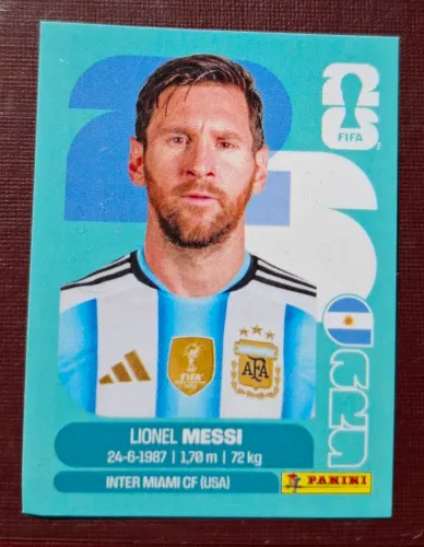 Figurinha Lionel Messi