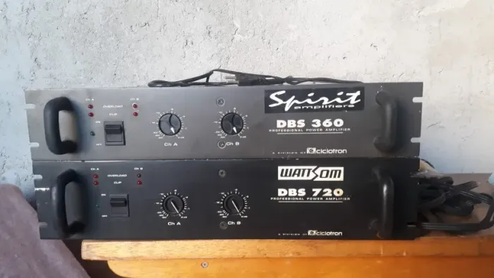 AMPLIFICADORES PARA CAIXAS DE SOM PASSIVAS - PA's