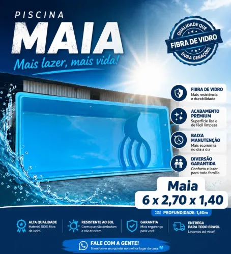 Piscina de fibra direto da fábrica 