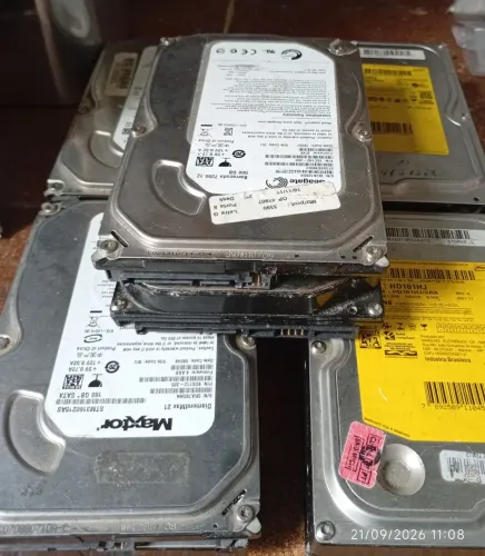 Peças de computador Funcionando