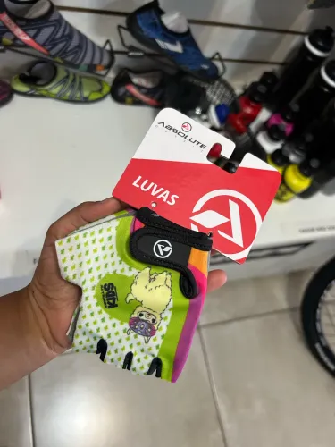 Luva infantil para ciclismo