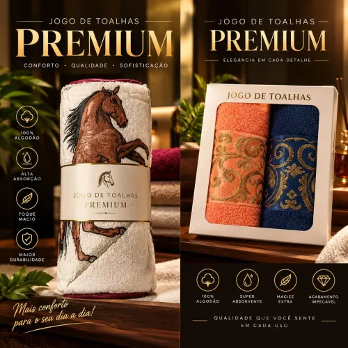 Toalhas Premium 