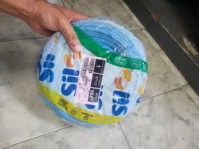 Cabo elétrico SIL 6mm