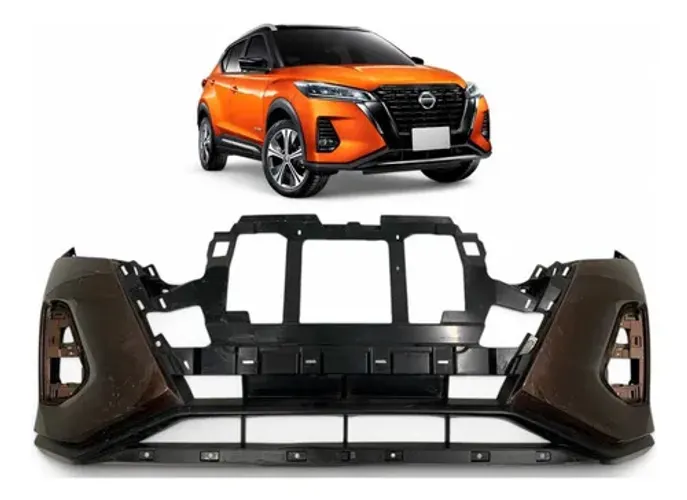 Parachoque Dianteiro Nissan Kicks 2022 2023 2024 Original Marrom