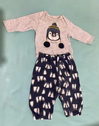 Roupinha de bebê para menino de 0 a 6 meses