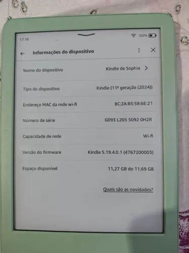 Kindle - 11ª Geração