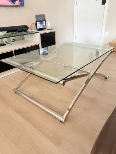 Mesa de centro retangular