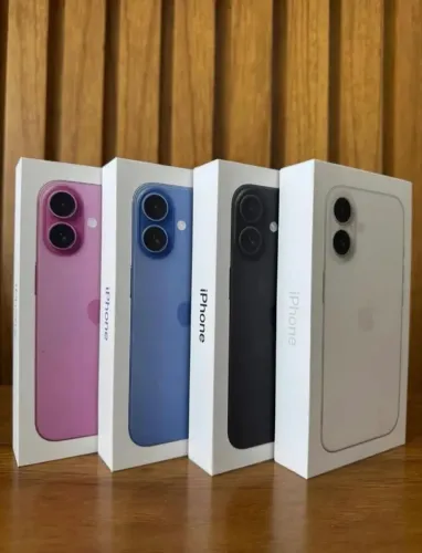 Celular Apple iPhone 16 PLUS 5G - 128GB Rom - 1 ano de Garantia + Nota Fiscal - Lacrados!!