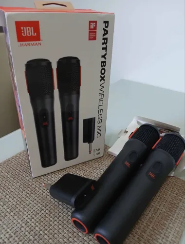 Pra vender logo - 2 microfones JBL ORIGINAIS sem fio