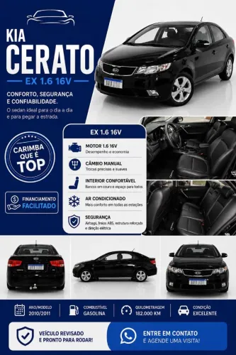 Kia Motors Cerato 1.6 16V Mec. 2011