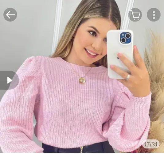 Blusa Tricô Modal