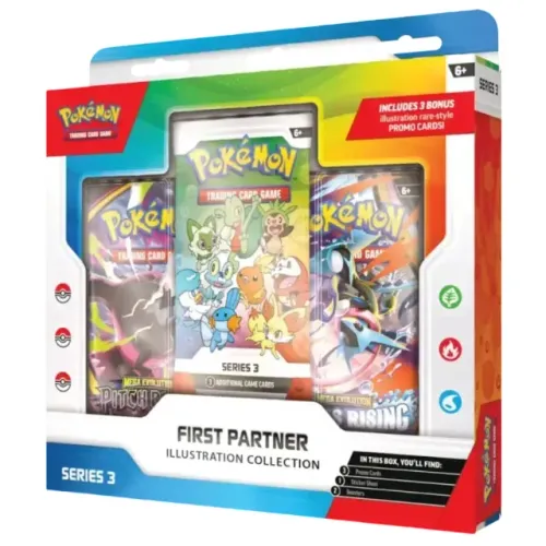 Pokemon First Partner Illustration Collection (Série 3) ? Inglês