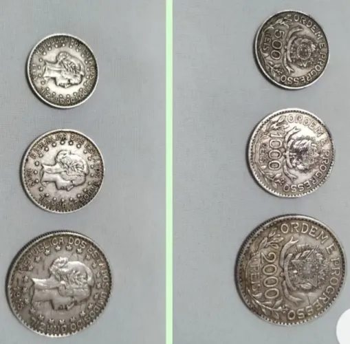 VENDO MOEDAS DE PRATA
