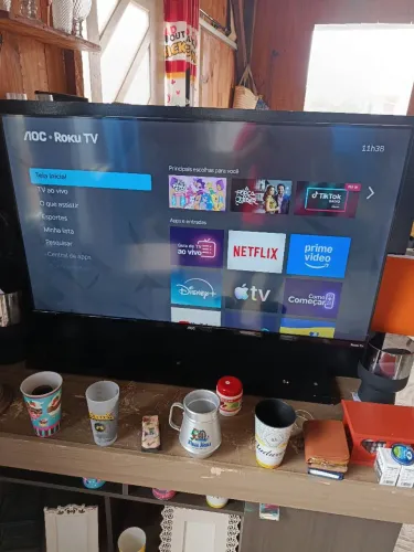 Venda tv AOC Roku 43