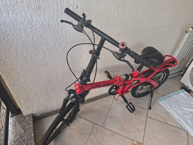 Bicicleta dobrável Glank aro 20