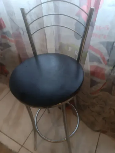 Banqueta cromada