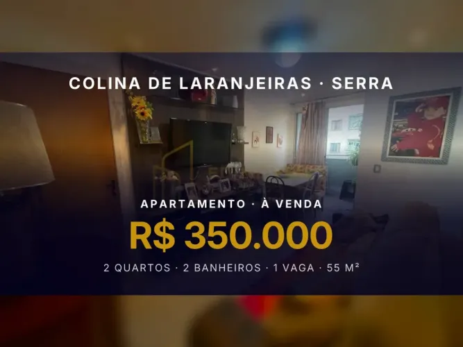 Linda Oportunidade no Colina de Laranjeiras: Apartamento 2 Quartos com Suíte!