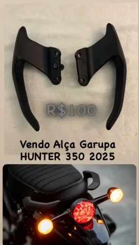 Alça Garupa HUNTER 350 2025