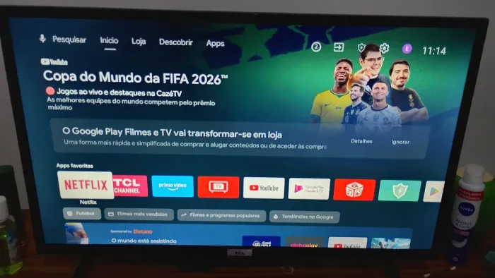 Televisão 32 polegadas TCL smartv