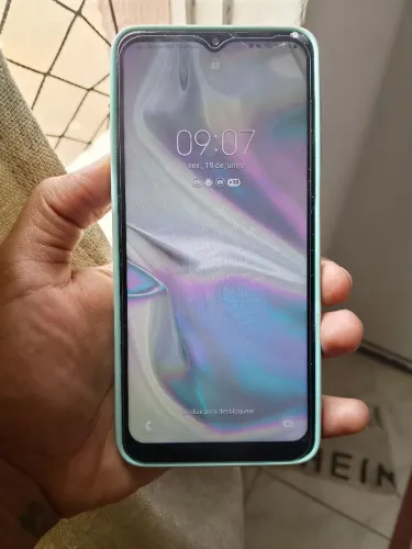 Samsung a12 branco leve trinco