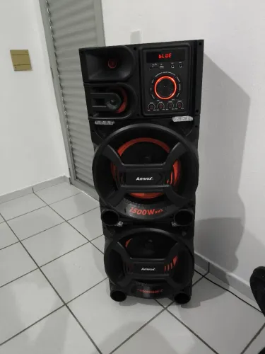 Vendo caixa de som Amvox 1500w
