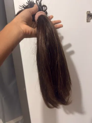 Cabelo humano 40cm