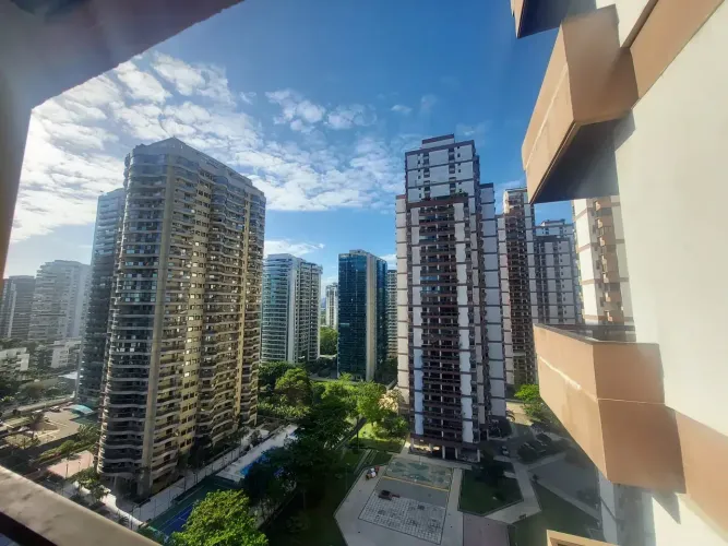 Apartamento duplex 4 quartos com terraço e piscina, vista mar, Barramares, Barra da Tijuca