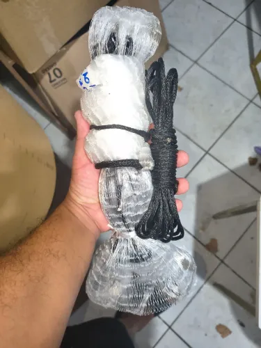Duas tarrafas piabeiras novas ideal para peixes pequenos