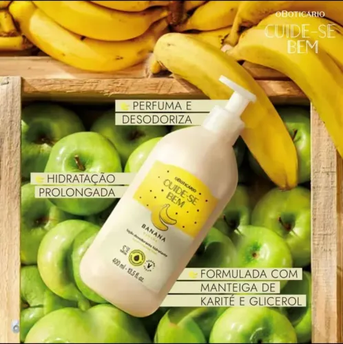 Cuise Se Bem de Banana Hidratante lacrado