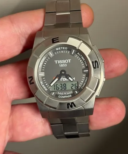 Relógio Tissot T-touch Trekking Titanium 43mm