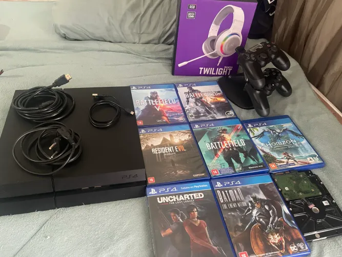 Kit completo PlayStation fat a venda