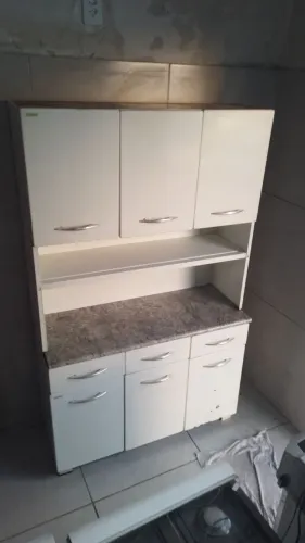 Armário re aço inamel 6 portas