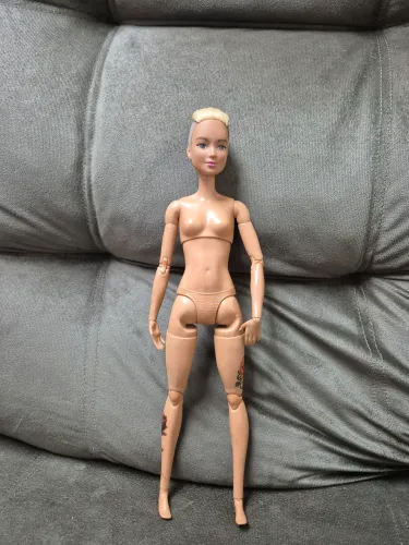 Barbie fashionista em corpo mtm