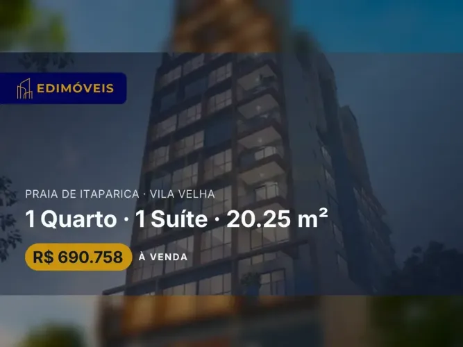 Oportunidade na Praia de Itaparica: Studio 1 quarto, perfeito para morar