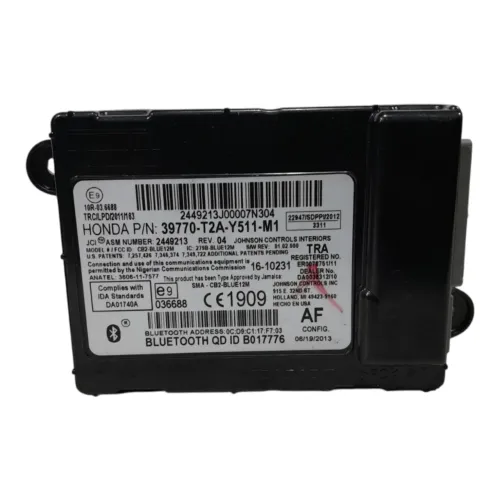 Módulo Bluetooth Honda Accord 2.4 2013/2017