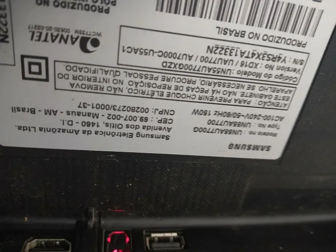 Tv sansung un55Au7100ag