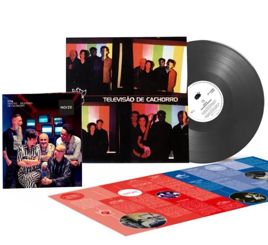 Vinil - Pato Fu - Televisão de cachorro - LP NOIZE NRC174- com revista