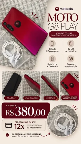 MOTO G8 PLAY | USADO
