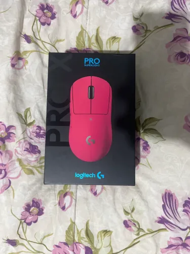 logitech g pro x super light 2 magenta zerado nunca tirado da caixa!