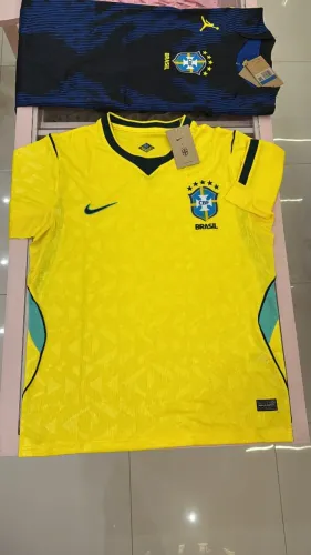Camisa Brasil Amarela 2026 Copa do Mundo