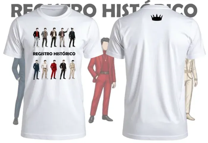 Camisas Luan Santana Registro