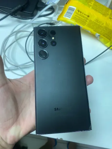 Samsung S23 ultra tela quebrada caixa e nota fiscal 