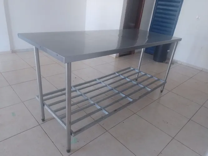 Mesa inox 1,90x80
